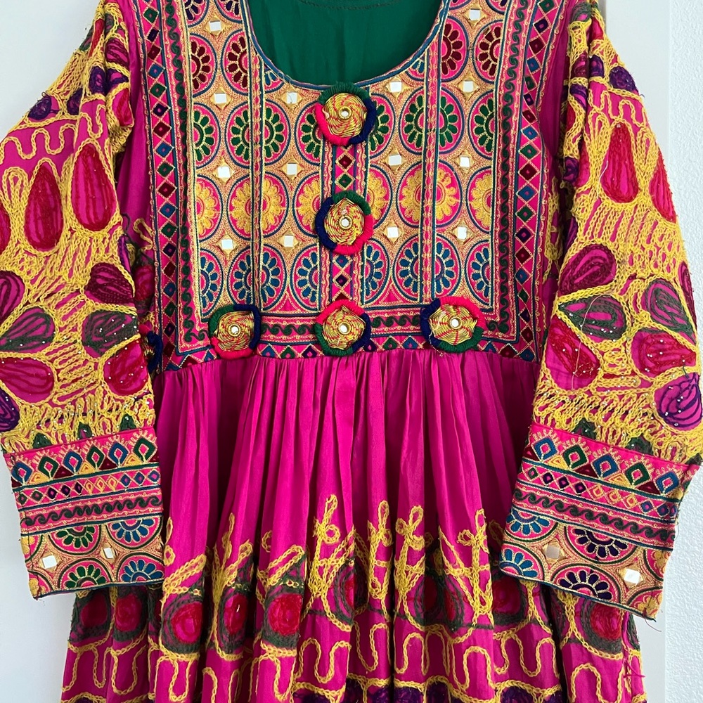 Vintage Afghan Dress